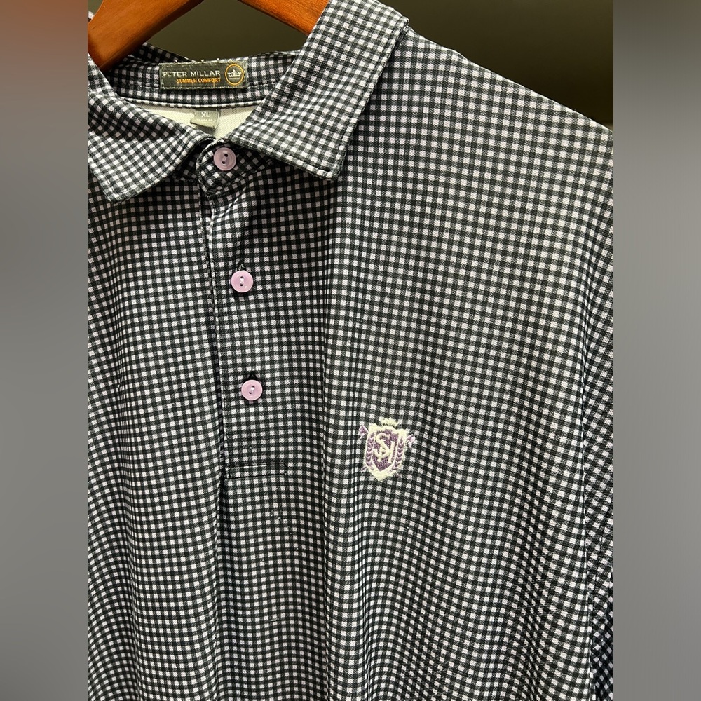 Peter Millar polo shirt XL - Picture 3 of 3